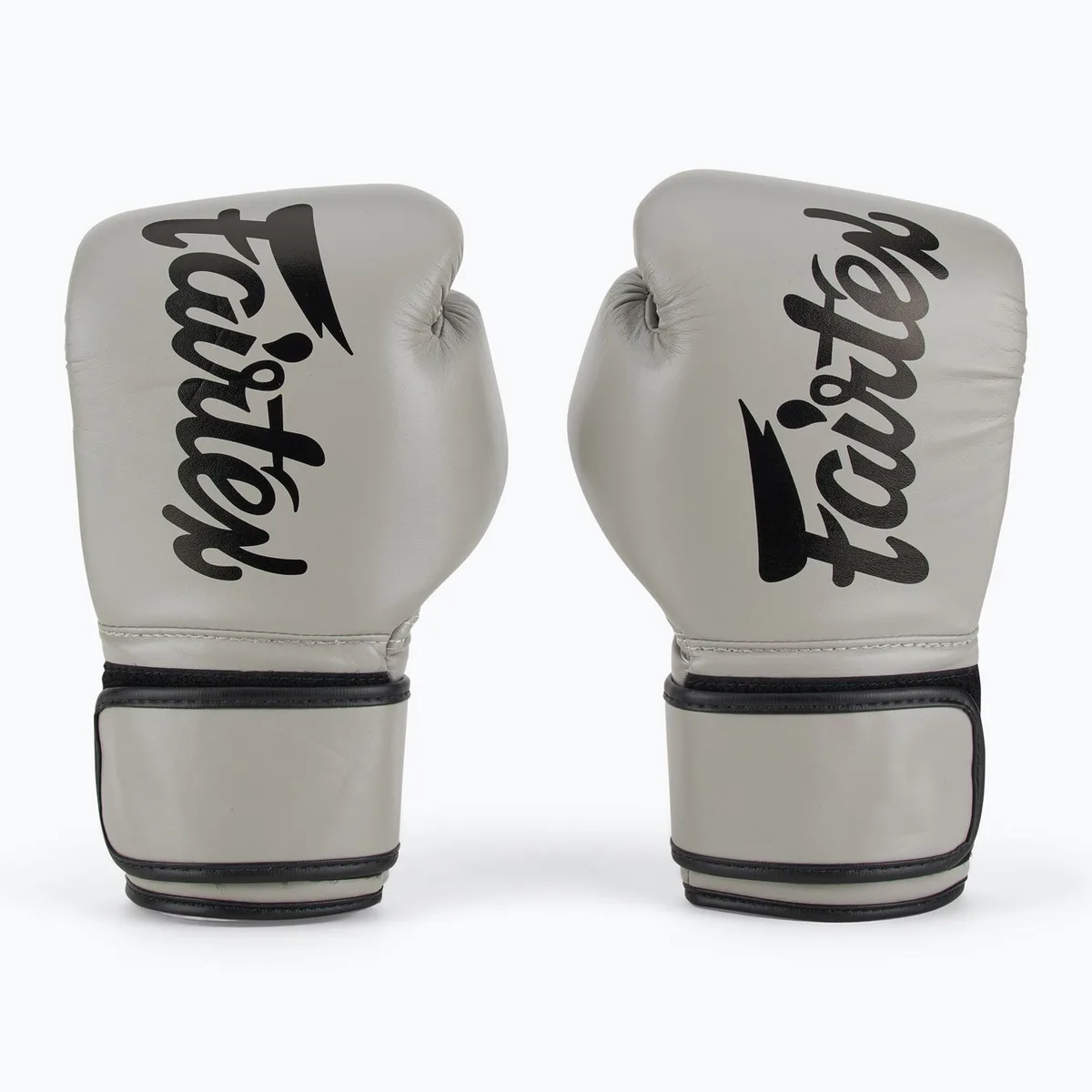 Боксерські рукавиці Fairtex мікрофібра 14 унцій сірі