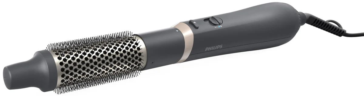 Фен-щітка Philips 800 Вт керамічна 22 мм сірий