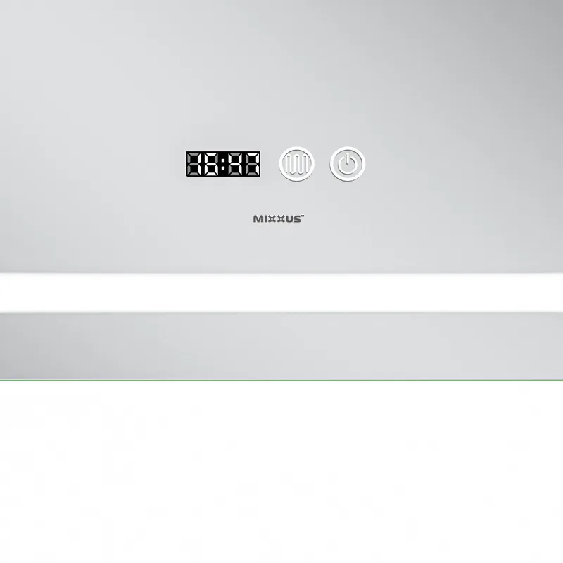 Дзеркало настінне LED Touch MIXXUS FLASH 70x90 см алюмінієве з антизапотівателем