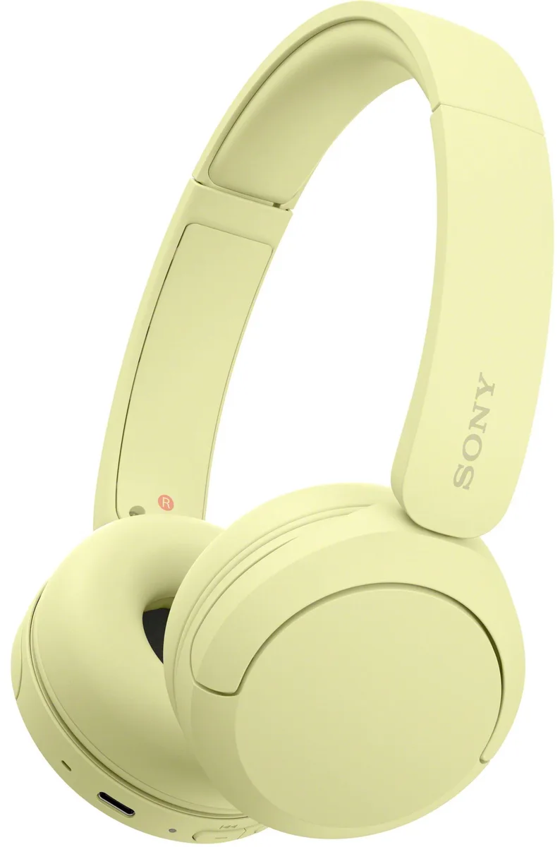 Навушники Sony бездротові закриті жовті 147 г Bluetooth до 10 м