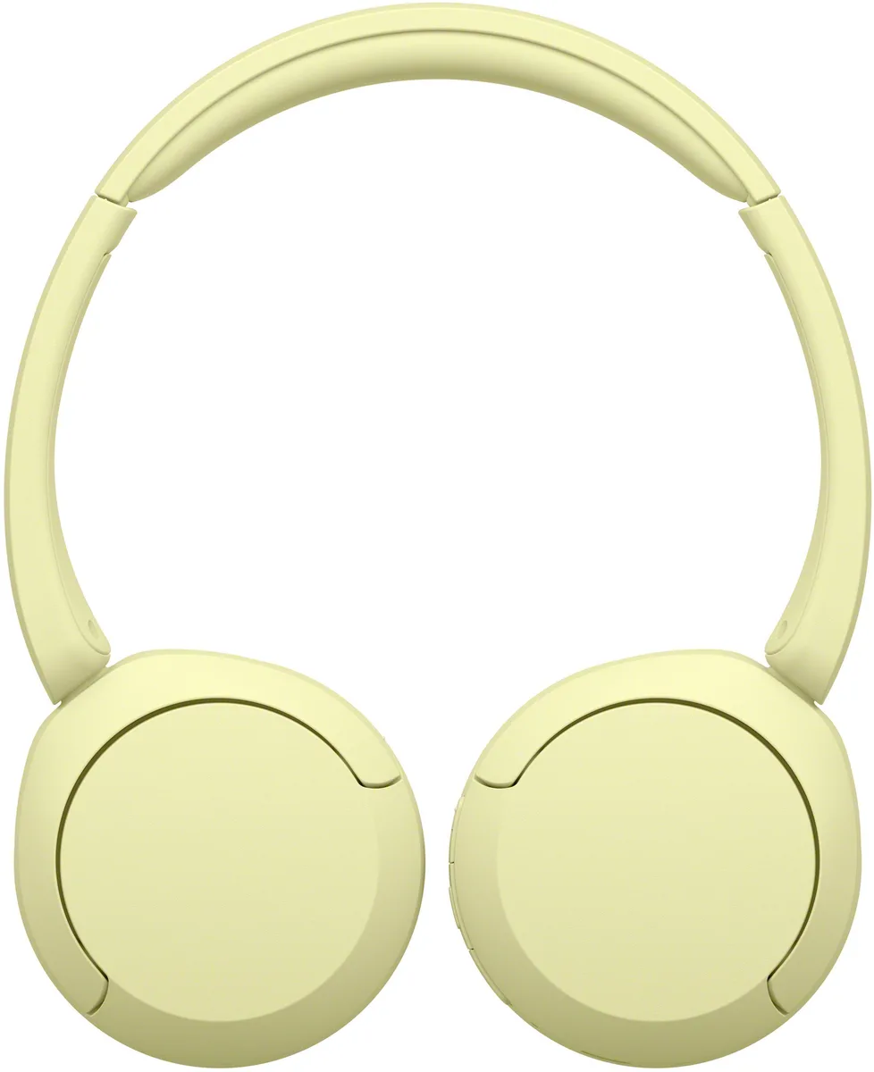 Навушники Sony бездротові закриті жовті 147 г Bluetooth до 10 м