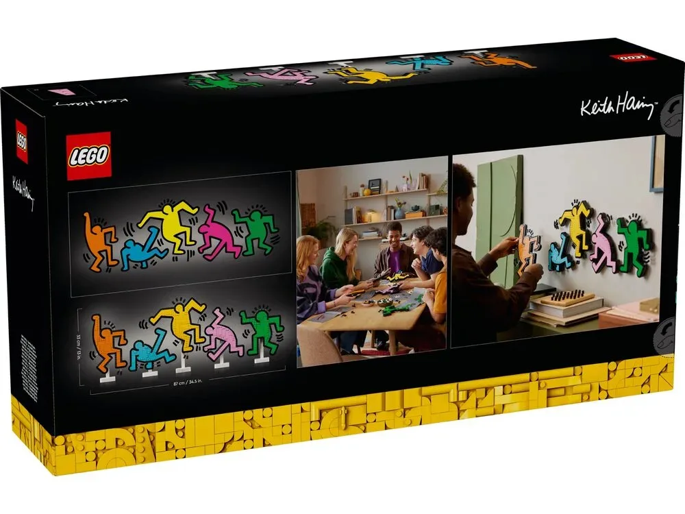 Конструктор LEGO Art 18+ різнокольоровий Кубики для створення мистецтва