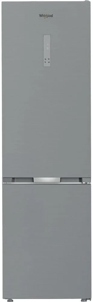 Холодильник Whirlpool з нижнім морозильником, 203.5x60x66.3 см, об'єм холодильного відділу - 231 л, морозильного - 104 л, двоє две