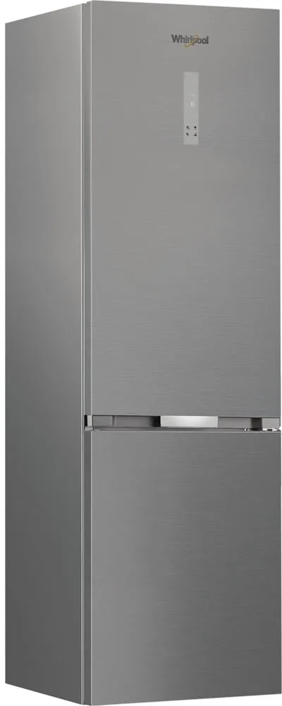 Холодильник Whirlpool с нижним морозильником, 2035x60x663 см, объем холодильного отдела - 231 л, морозильного - 104 л, две двери, класс энергопотребления А++, No Frost, с дисплеем
