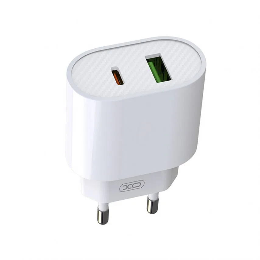 Зарядний пристрій XO 20W USB Type-C білий