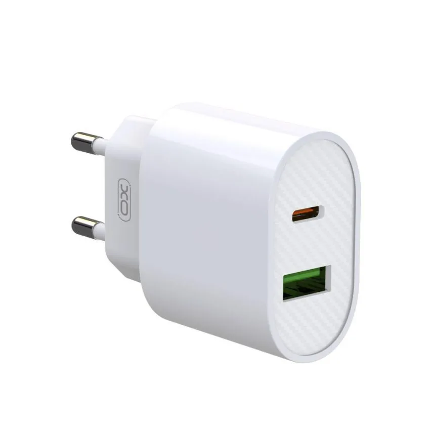 Зарядний пристрій XO 20W USB Type-C білий