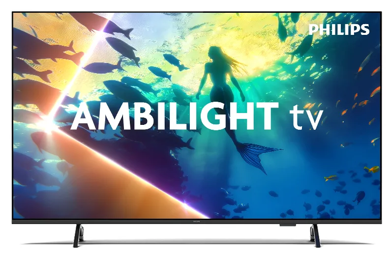 LED-телевізор Philips QLED 55 дюймів UHD 4K Чорний