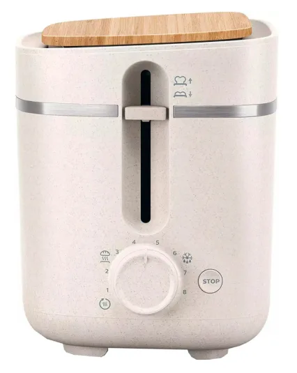 Тостер Philips Пластик 2 тости 16,2х28,5х19,9 см Білий