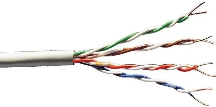 Кабель "вита пара" DIGITUS САТ 5e UTP, 305м, AWG 24/1, PVC, сірий