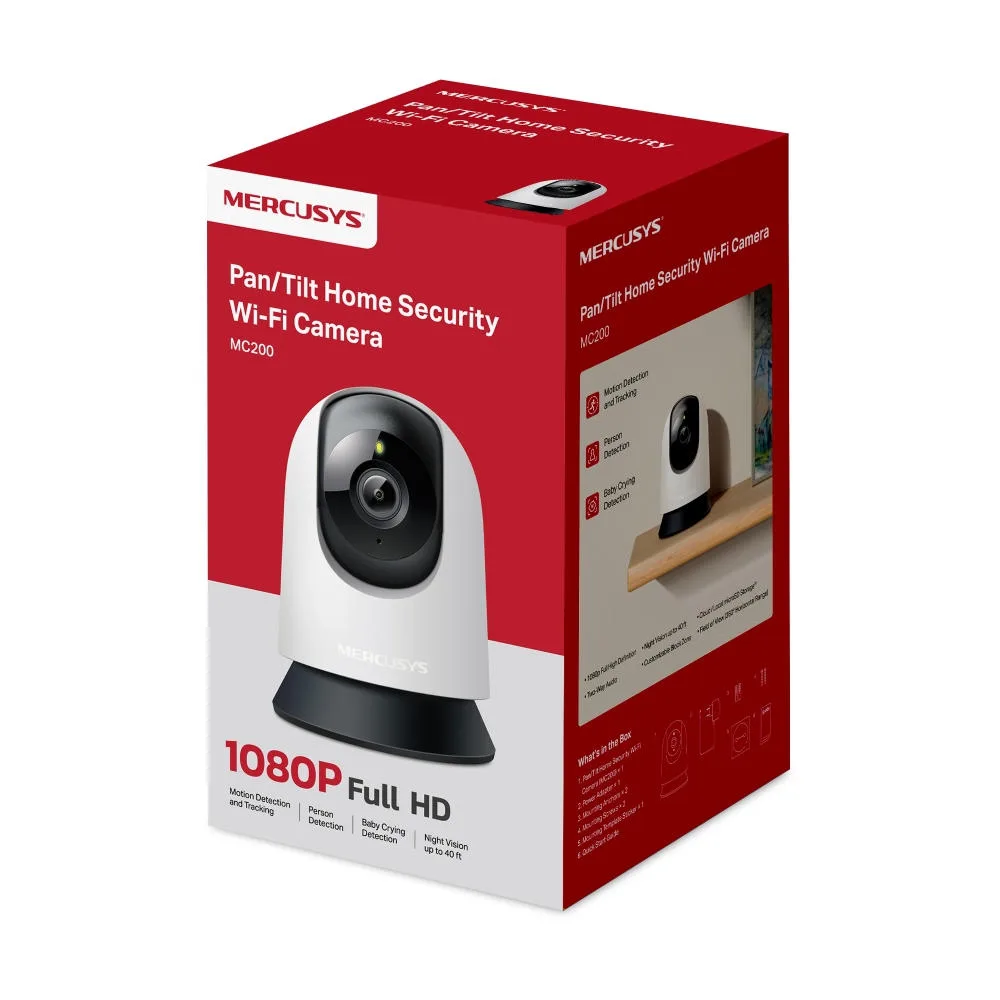 IP-Камера MERCUSYS MC200 FHD N300 microSD motion detection