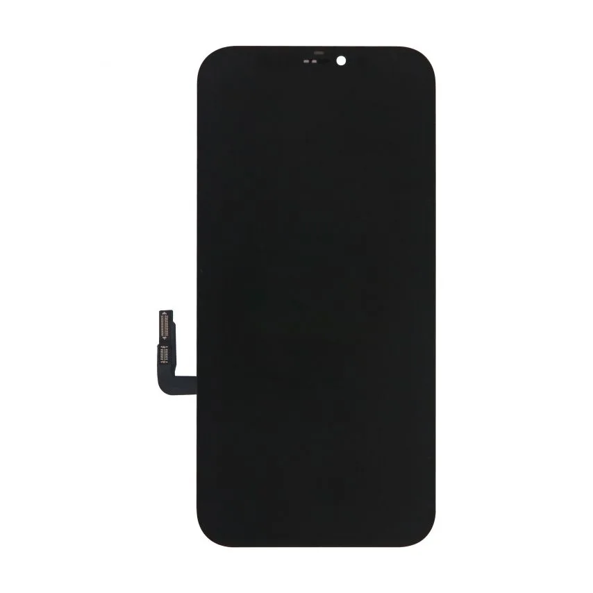Дисплей OLED для iPhone 12 12 Pro 6,1 дюйм черный с сенсорным экраном оригинального качества.