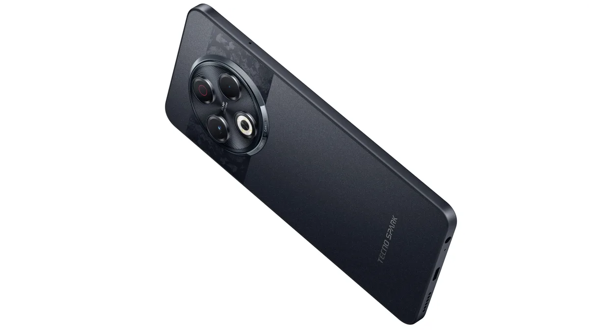 Смартфон TECNO Spark 30 (KL6) 6.78" 8/128ГБ, 2SIM, 5000мА•ч, Stellar Shadow