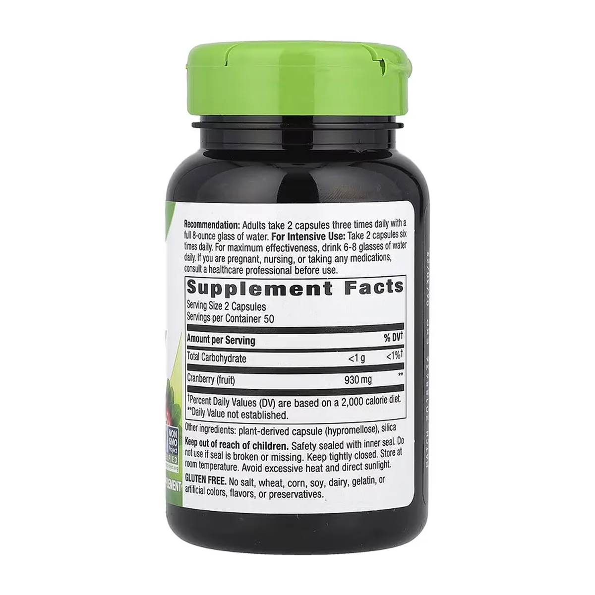 Клюва фруктова Nature's Way рослинна капсула 100 vcaps без глютену веганська