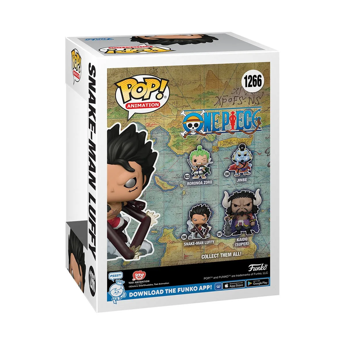 Фигурка Funko POP Animation: One Piece - Snake-Man Luffy