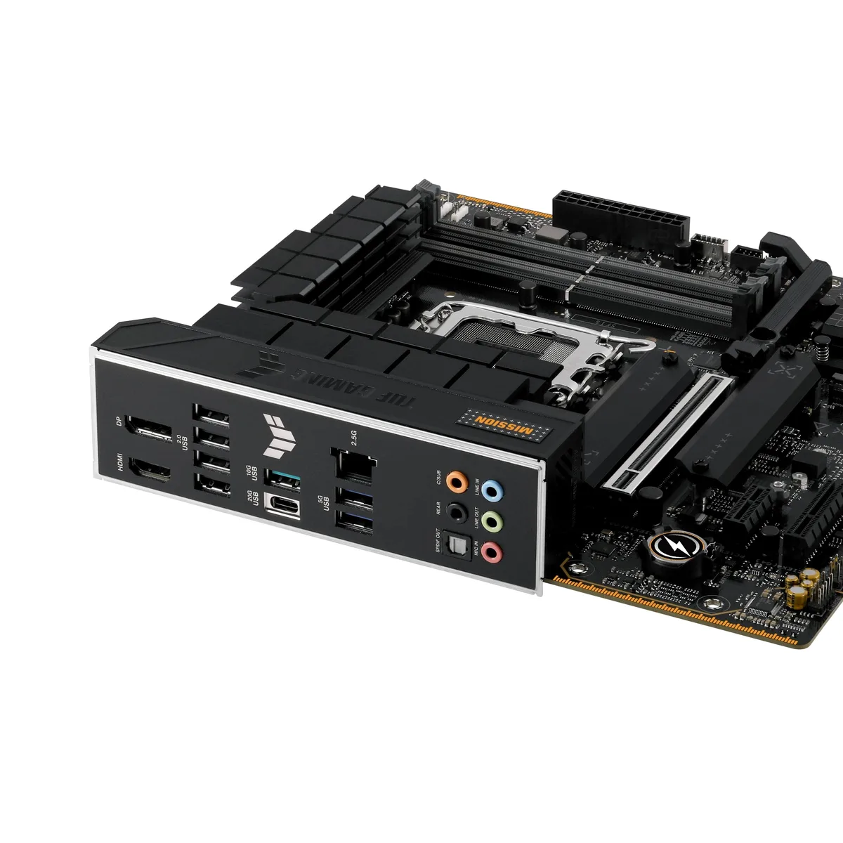 Материнская плата ASUS TUF GAMING B760M-PLUS II s1700 B760 4xDDR5 M.2 HDMI DP mATX