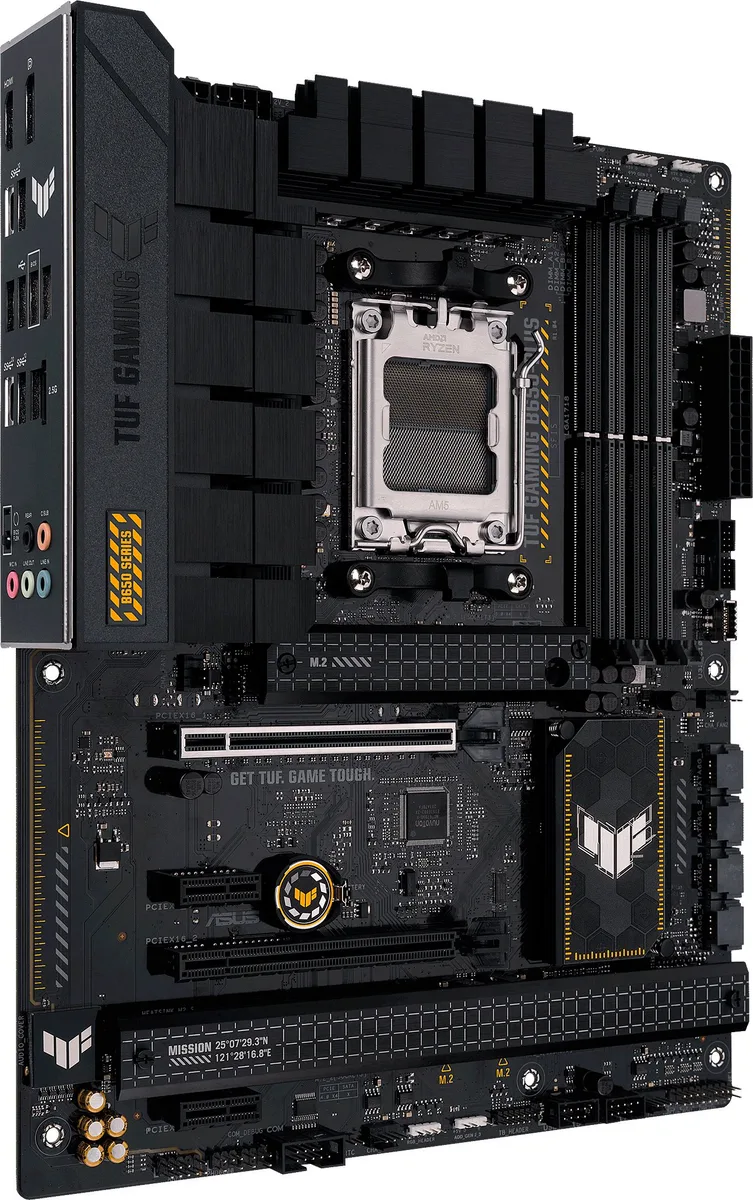 Материнcька плата ASUS TUF GAMING B650-PLUS sAM5 B650 4xDDR5 M.2 HDMI DP ATX
