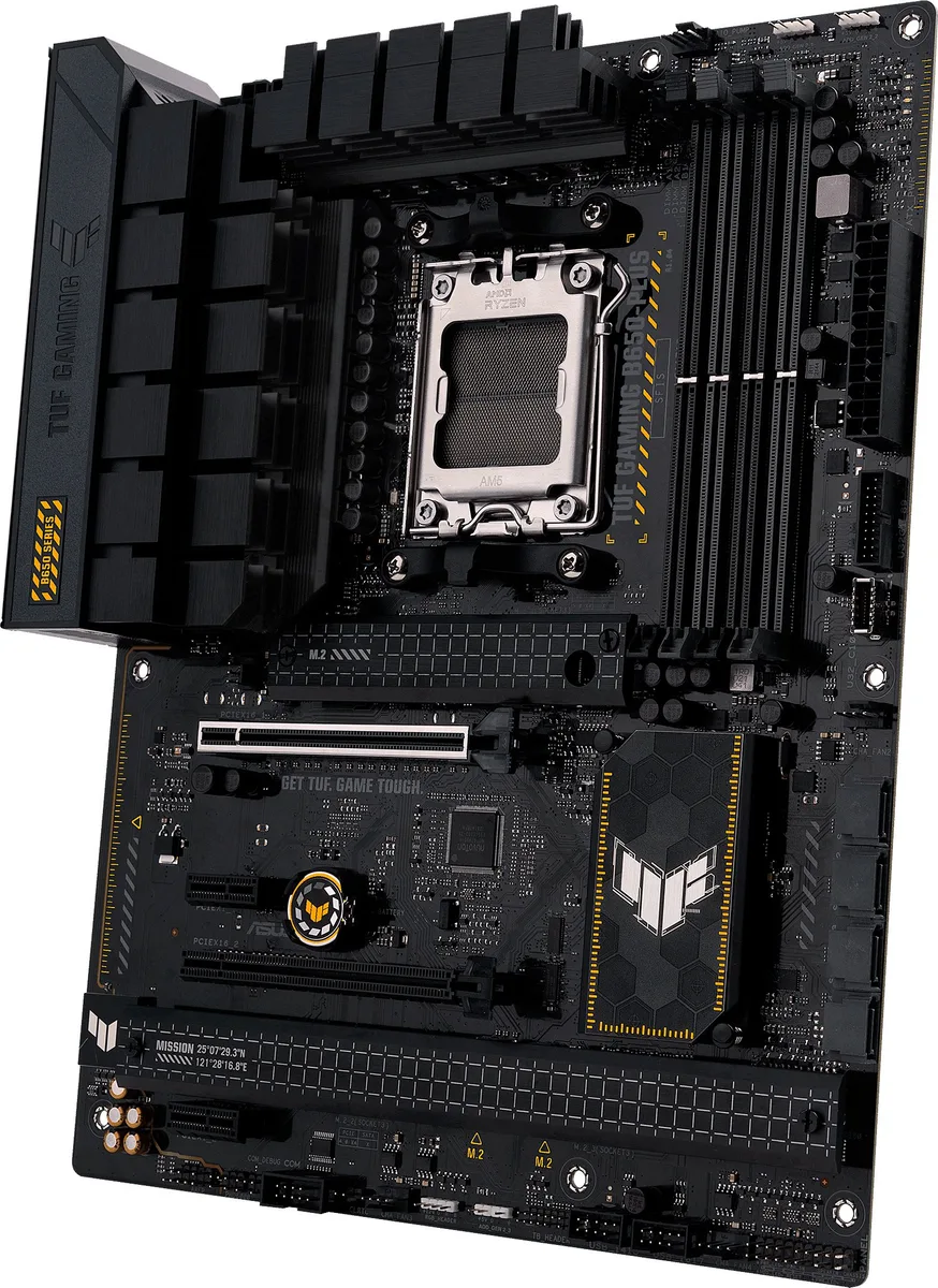 Материнcька плата ASUS TUF GAMING B650-PLUS sAM5 B650 4xDDR5 M.2 HDMI DP ATX
