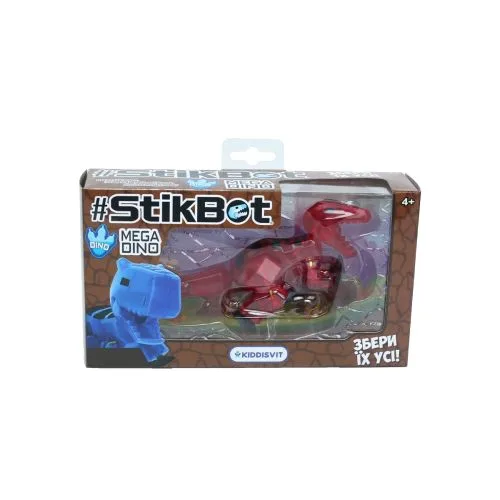Фигурка для анимации Stikbot Тиранозавр для творчества и игр анимационный динозавр