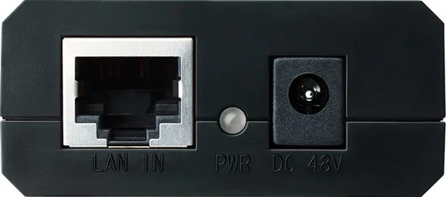 Инжектор PoE TP-LINK POE150S 1xGE, 1xGE PoE, 15.4Вт