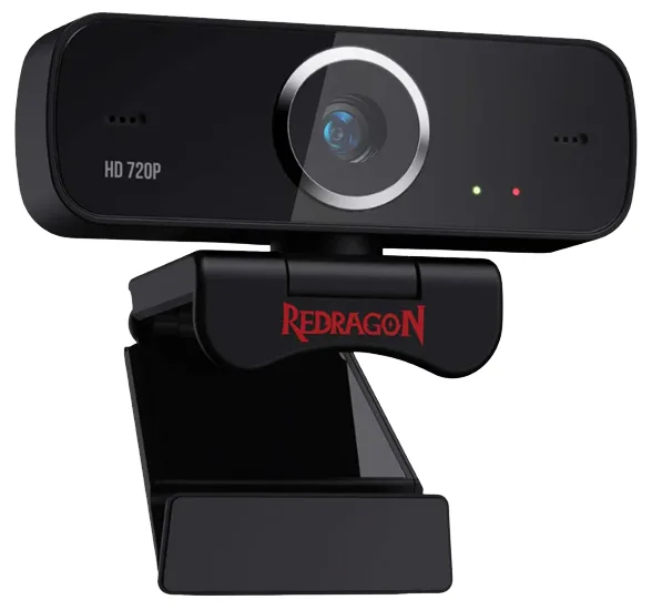 Веб-камера Redragon 720P USB Дротова Чорна