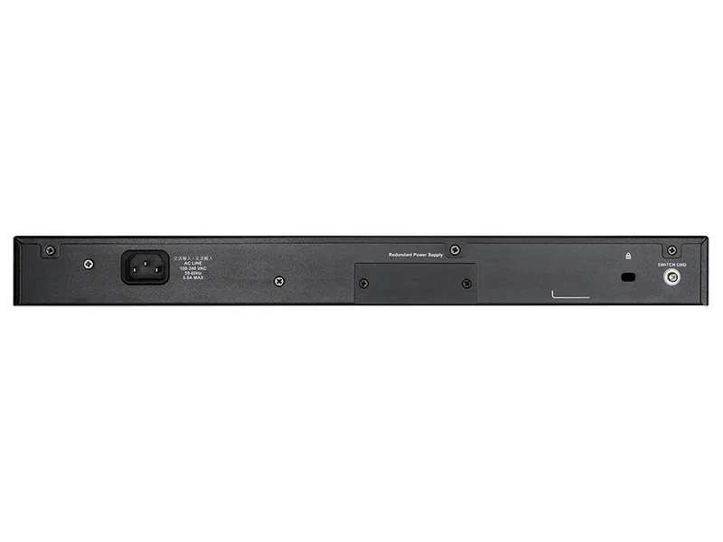 Коммутатор D-Link DGS-1510-52XMP 48xGE с PoE, 4xSFP+, SmartPro