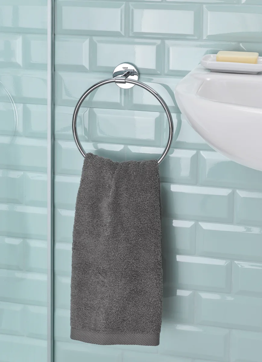 Кільце для рушника Grohe латунь 231х210х58 мм хром глянцевий