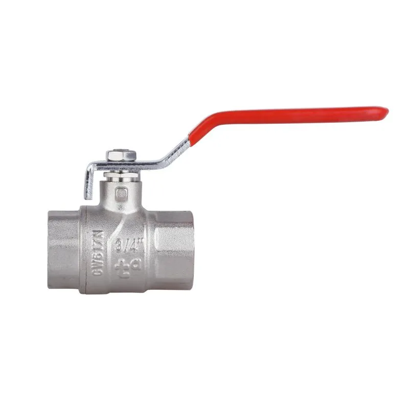 Кран шаровой 3/4" ВР латунный Thermo Alliance Forte для воды рычажный