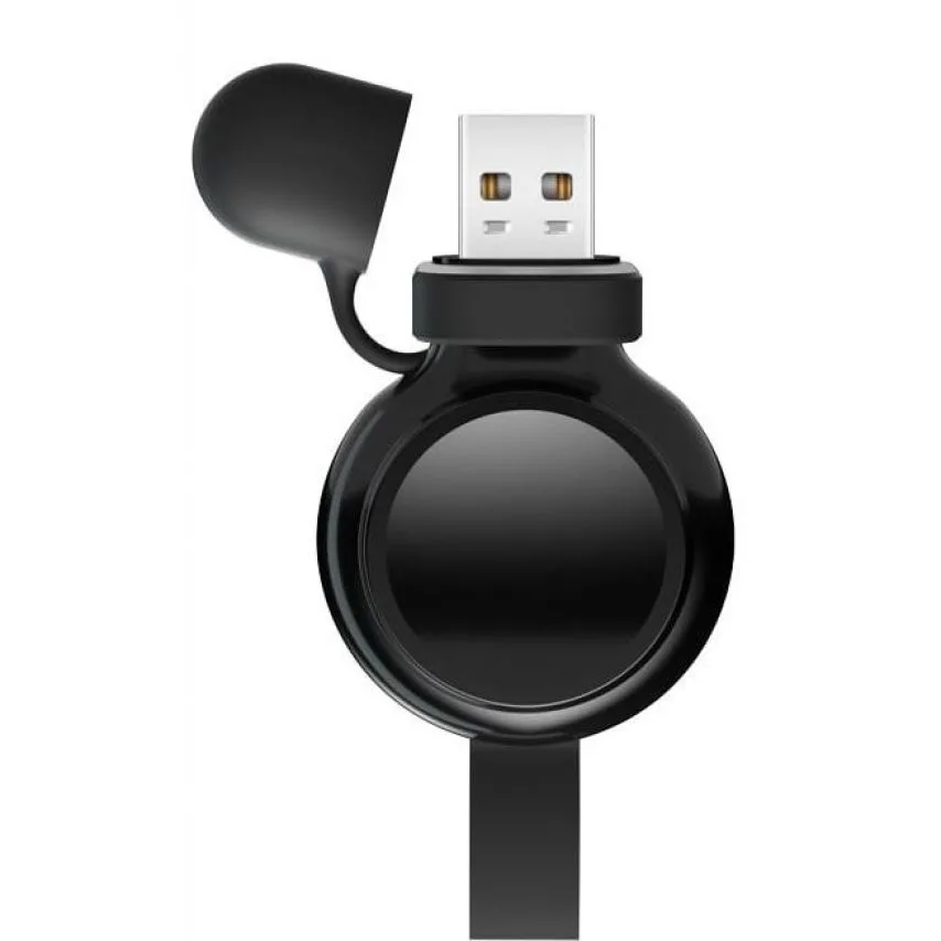Бездротовий зарядний пристрій XO пластик 77,5х37,5х23 мм чорний 2,5W для Apple Watch