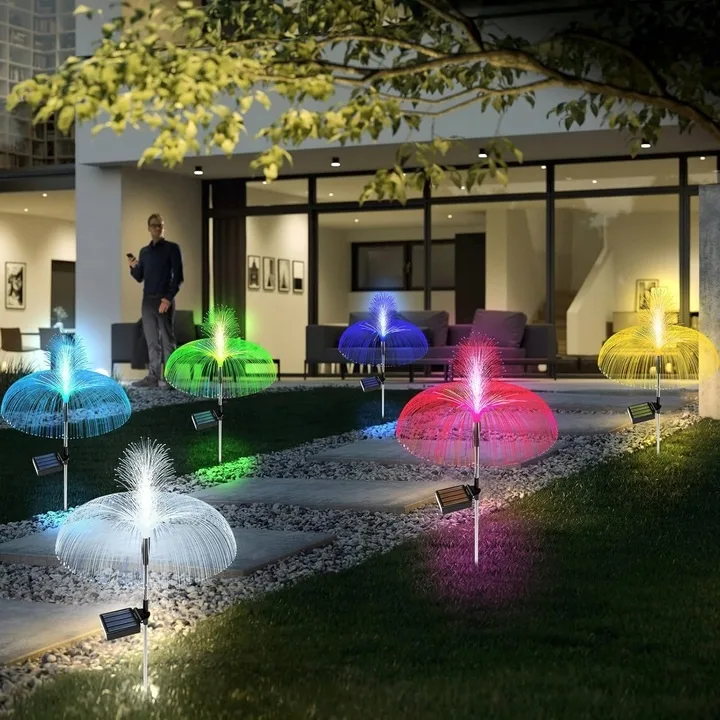 Садовая солнечная LED-лампа SuperLED 81 см Пластик RGB Ассорти