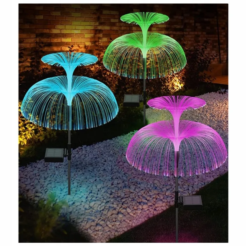 Садовая солнечная LED-лампа SuperLED 81 см Пластик RGB Ассорти