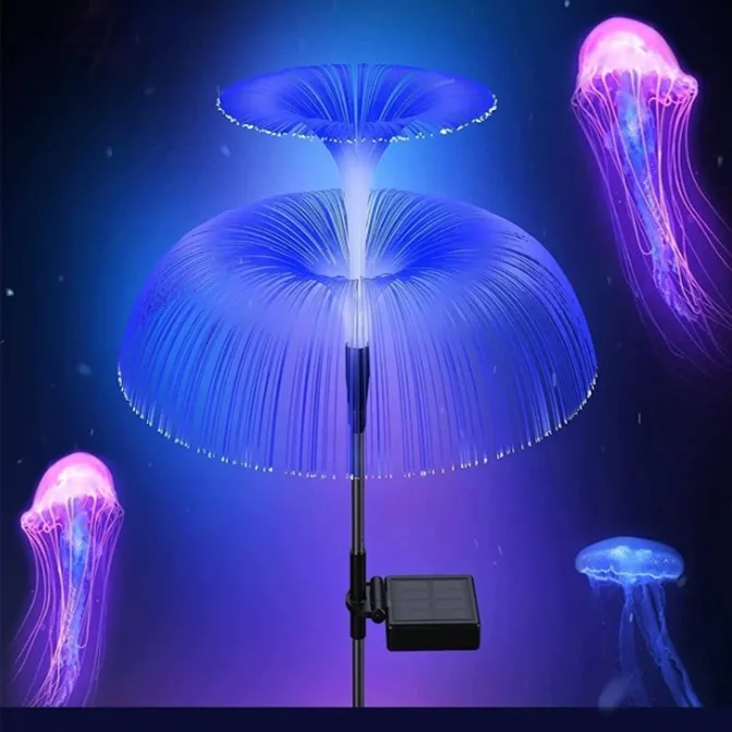 Садовая солнечная LED-лампа SuperLED 81 см Пластик RGB Ассорти