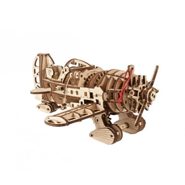 Дерев'яний механічний 3D конструктор Ugears 26,5х24,5х12,5 см бежевий