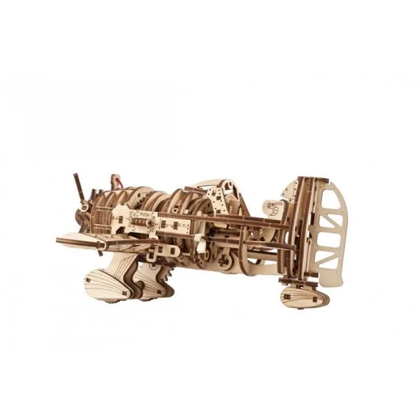 Дерев'яний механічний 3D конструктор Ugears 26,5х24,5х12,5 см бежевий