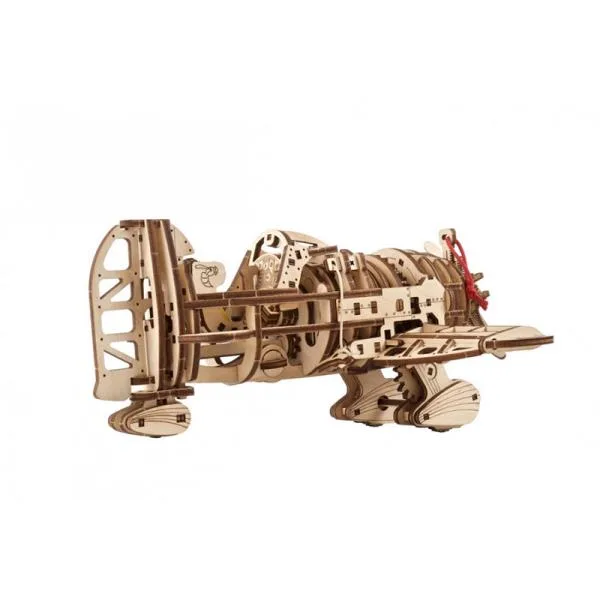 Дерев'яний механічний 3D конструктор Ugears 26,5х24,5х12,5 см бежевий