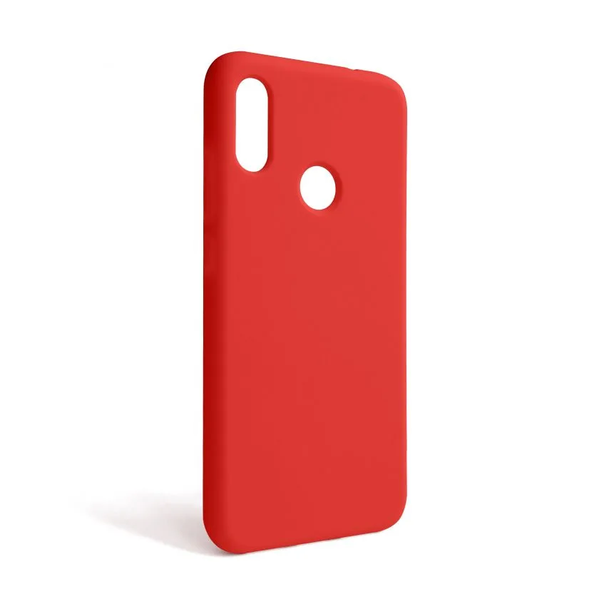 Чохол силіконовий червоний для смартфона Xiaomi Redmi Note 7
