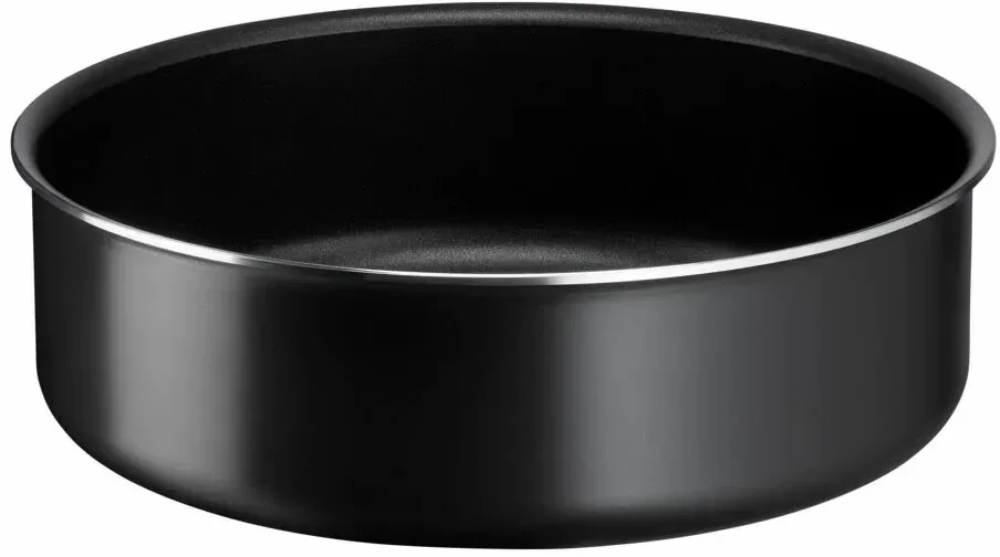 Набір посуду Tefal алюміній 10 предметів чорний