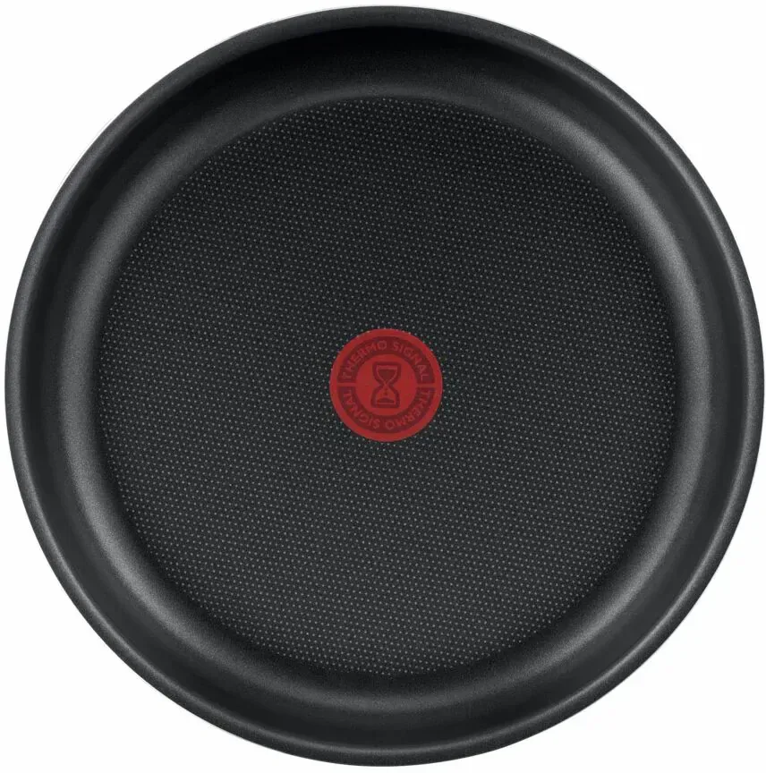 Набір посуду Tefal алюміній 10 предметів чорний