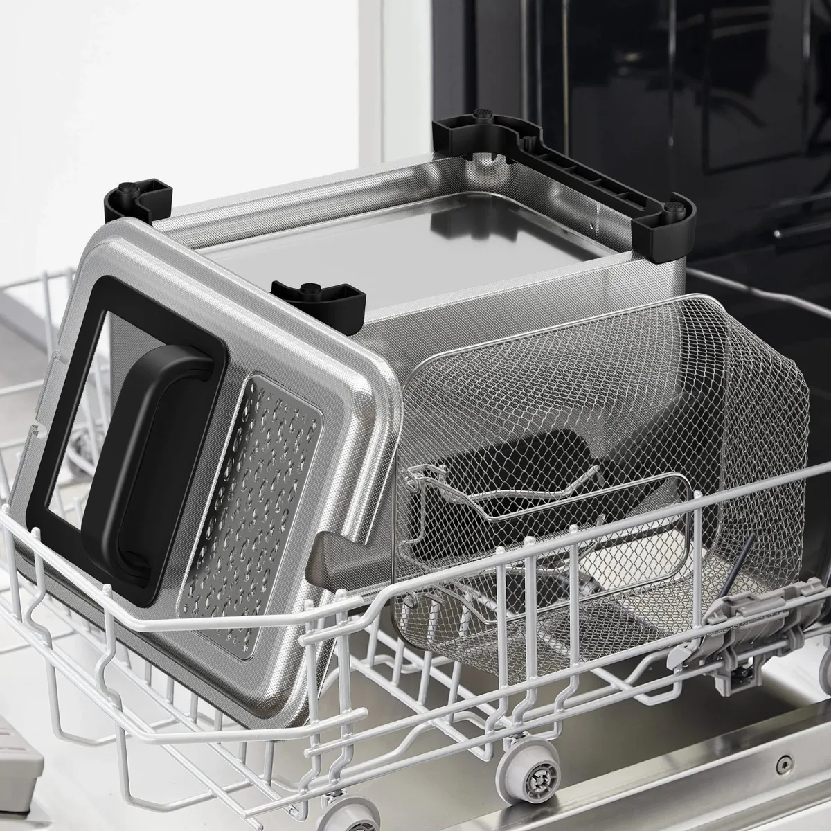 Фритюрниця Tefal нержавіюча сталь 3 л 2400 Вт чорна
