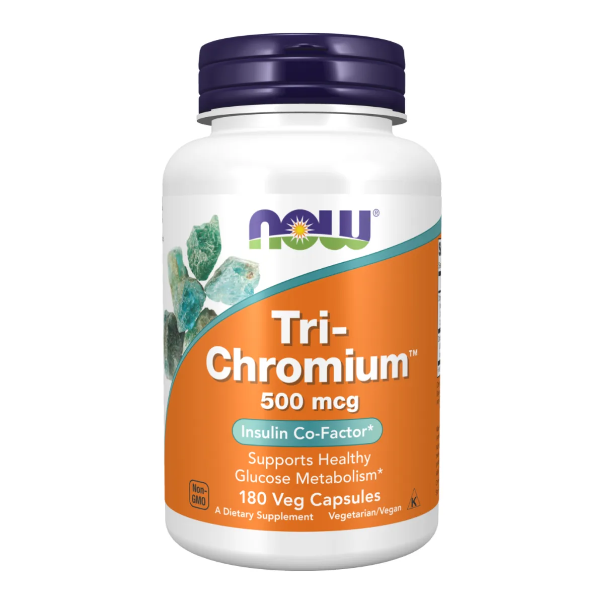 Tri-Chromium 500 мкг NOW Foods вегетаріанські капсули 180 шт