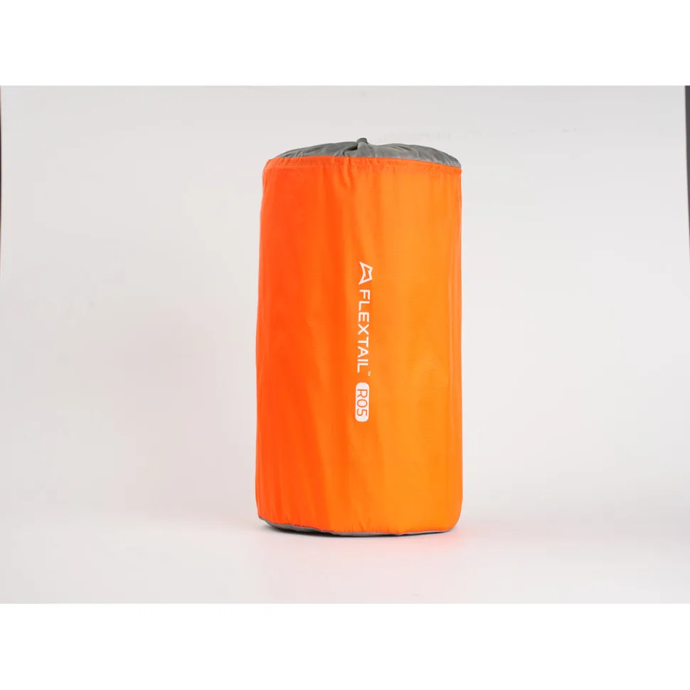 Килимок самонадувний Flextail 20D нейлон 183х65х7 см Помаранчевий