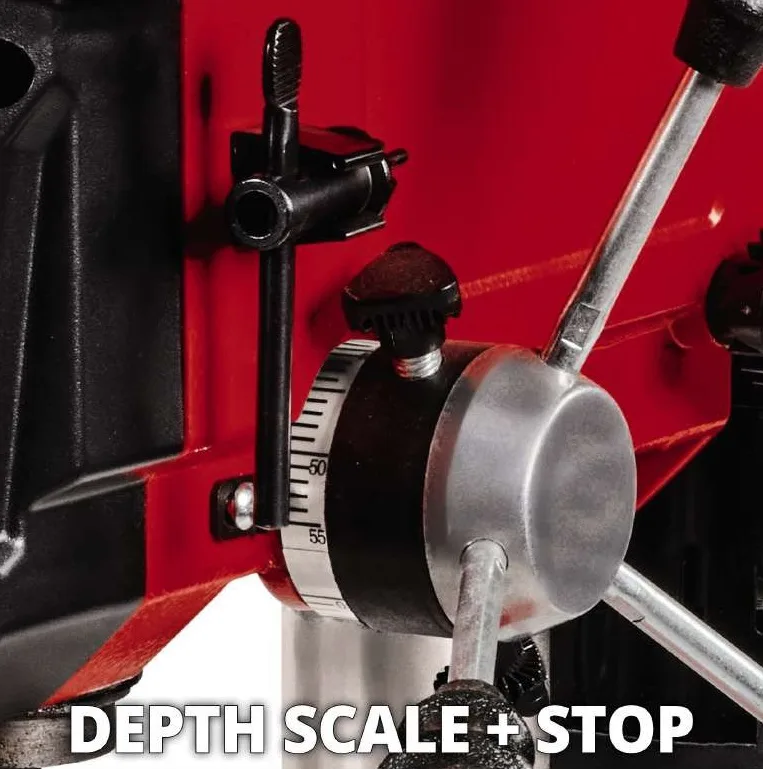 Свердлильний верстат Einhell 500 Вт 9 швидкостей для точного свердління отворів з патроном 13 мм