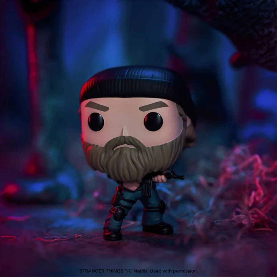 Ігрова фігурка Funko Вініл 9,6 см Джим Хоппер Чібі Червоний