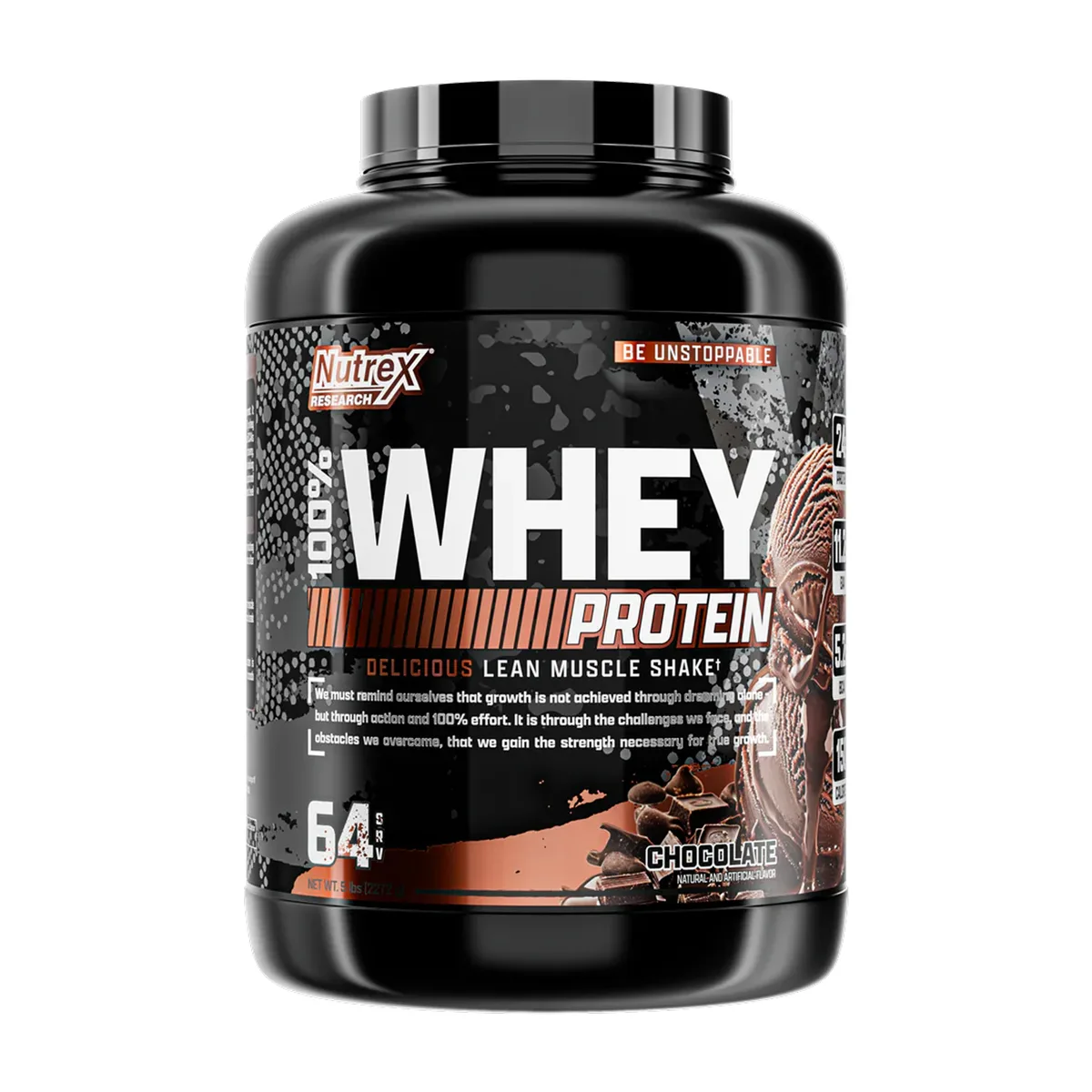 Протеїн Nutrex 100% Whey 2265 г шоколадний
