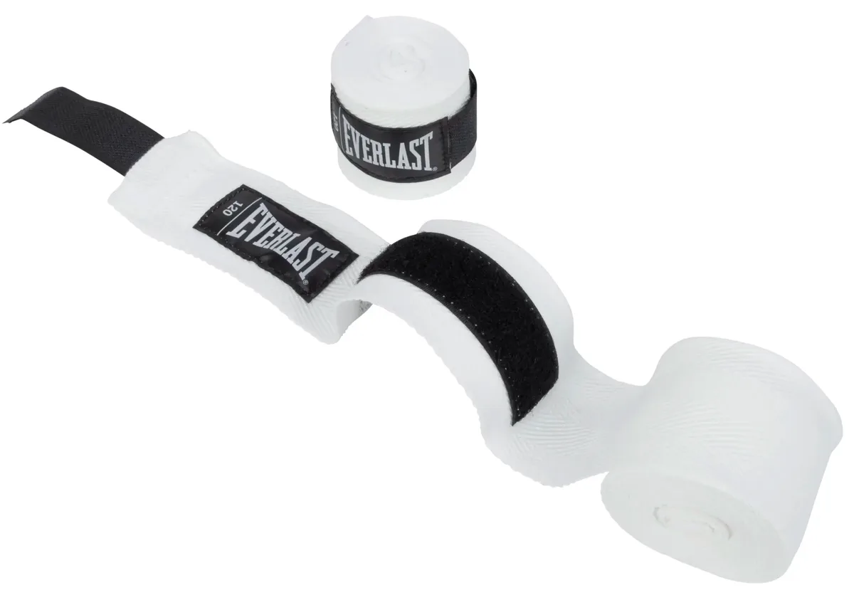 Бинти Everlast нейлон 120 см білий унісекс