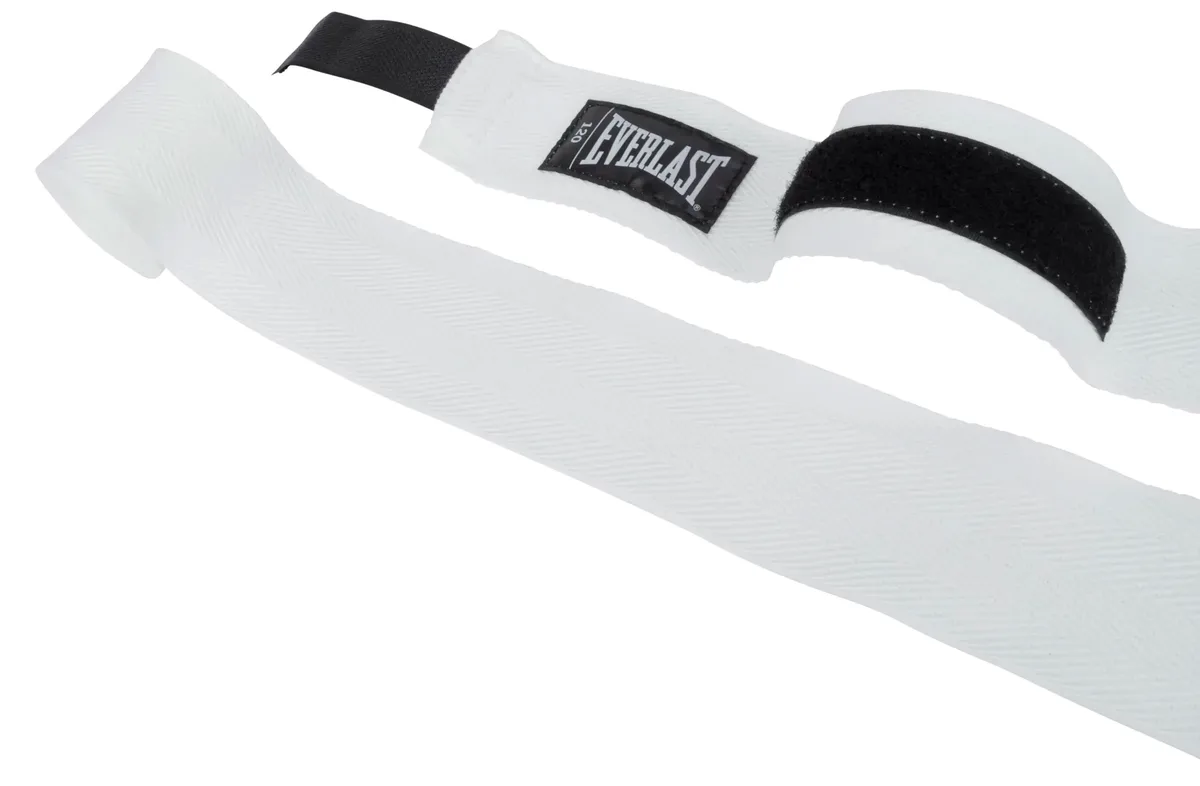 Бинти Everlast нейлон 120 см білий унісекс