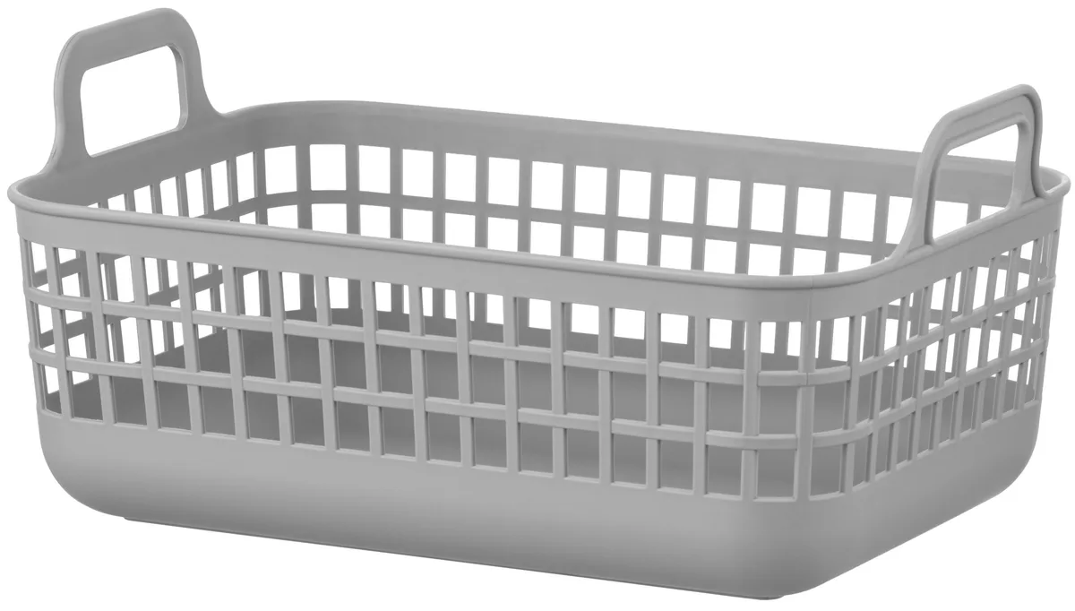 Контейнер для зберігання ARDESTO 33x22x16.3 см, 7 л, пластиковий PP, сірий.