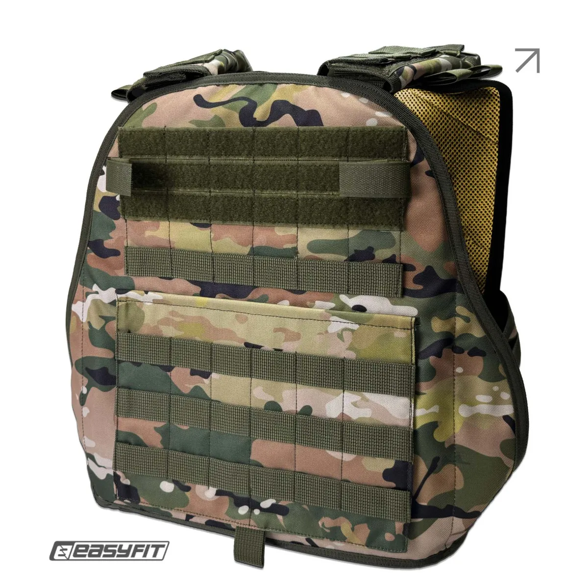 Плитоноска тактичний жилет Cordura 1050 розмір універсальний Multicam Original Classic
