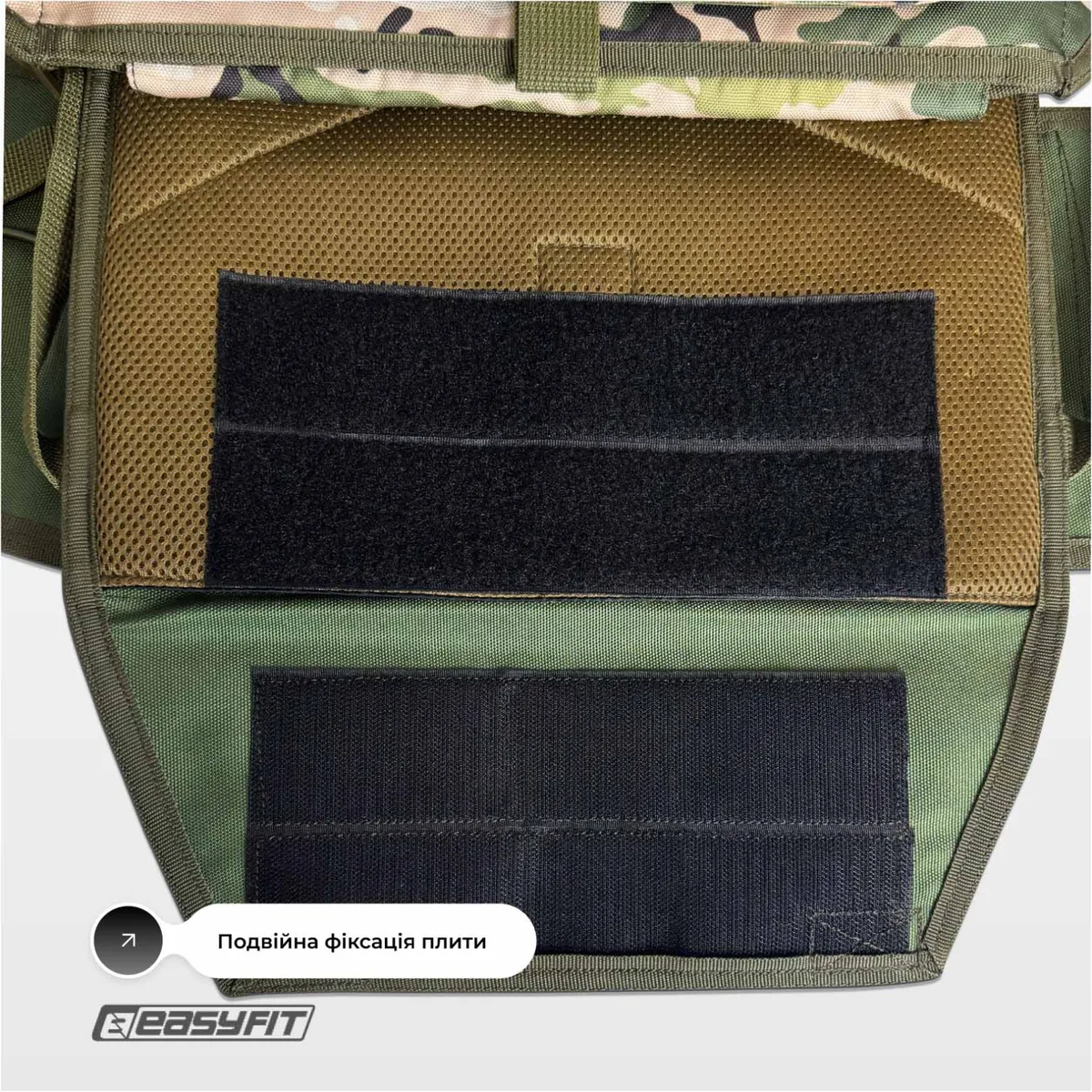 Плитоноска тактичний жилет Cordura 1050 розмір універсальний Multicam Original Classic
