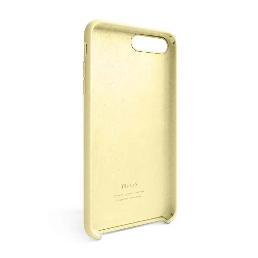 Чохол Silicone для Apple iPhone 7 Plus 8 Plus жовтий