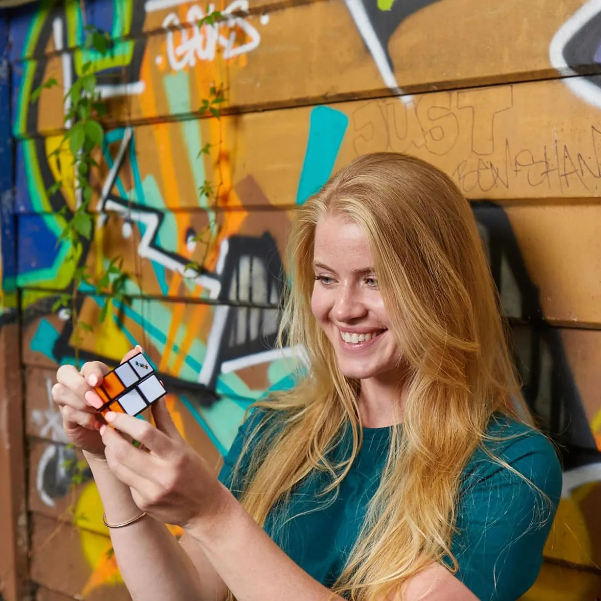 Головоломка Rubik's Полімер 2x2 Міні Кольоровий